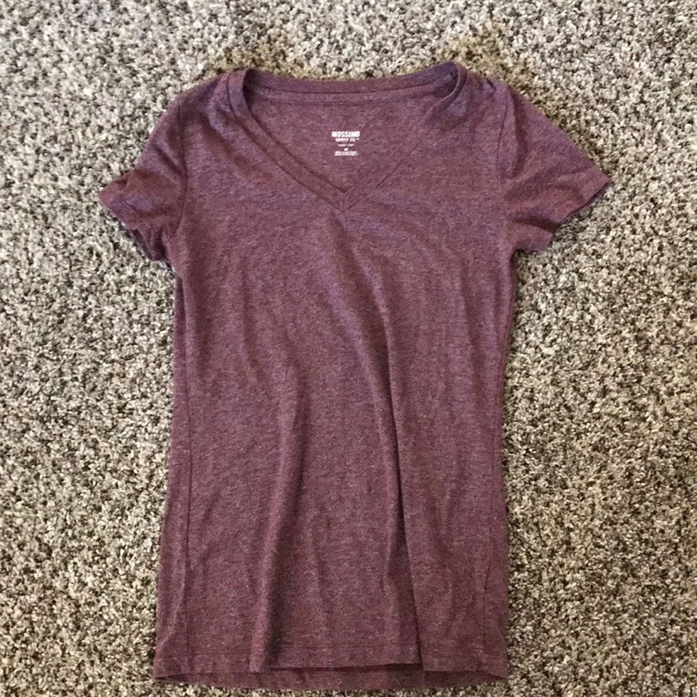Maroon tee
